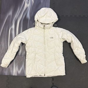 Women’s Medium The North Face White Down Jacket